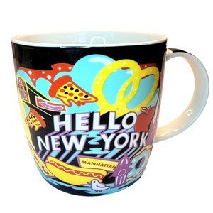 HELLO NEW YORK JAY JOSHUA PORCELAIN COFFEE CUP